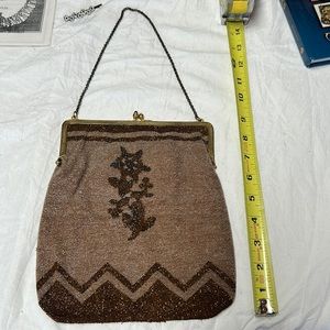Antique beaded bag